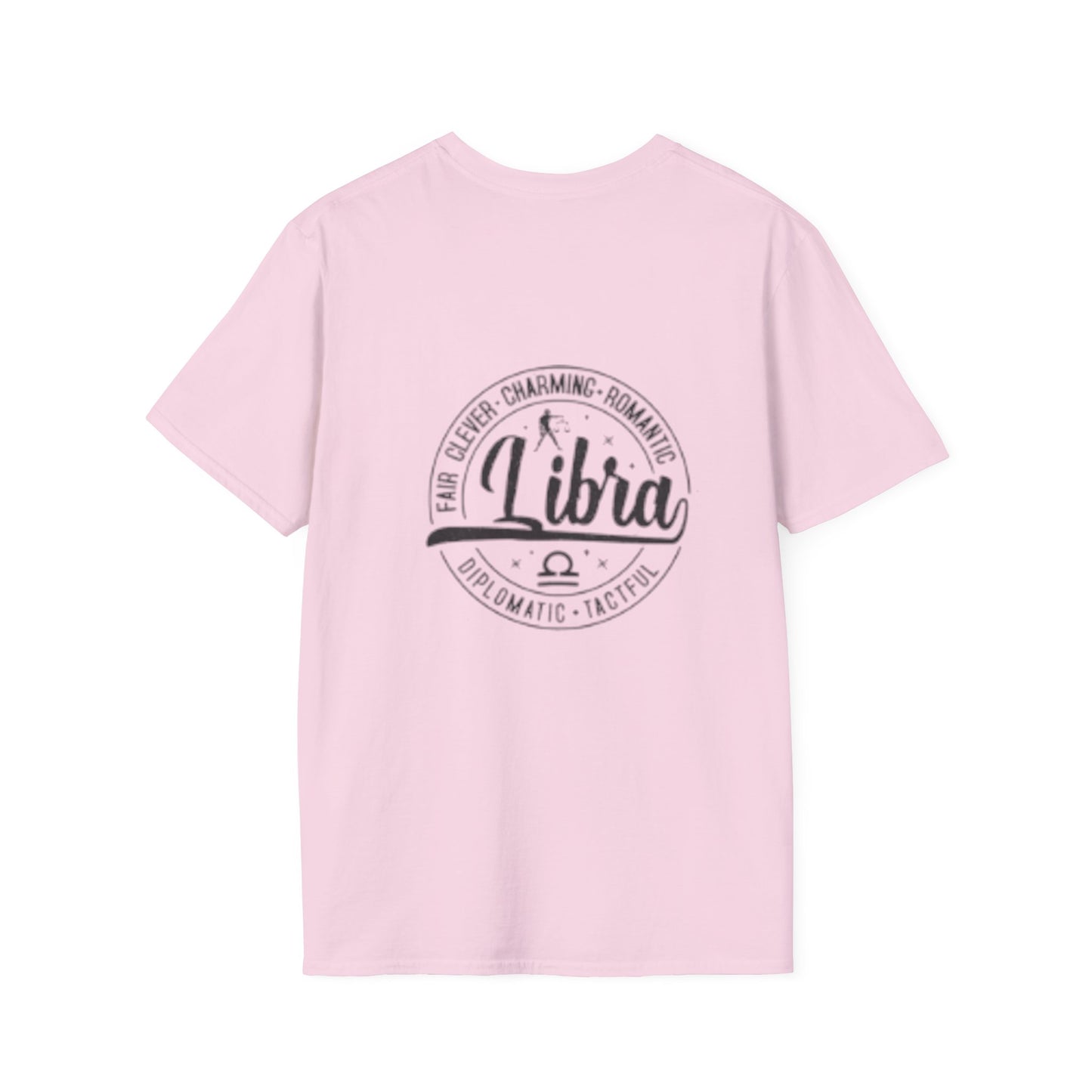 Libra Zodiac Unisex Softstyle T-Shirt - Charming & Romantic Astrology Shirt