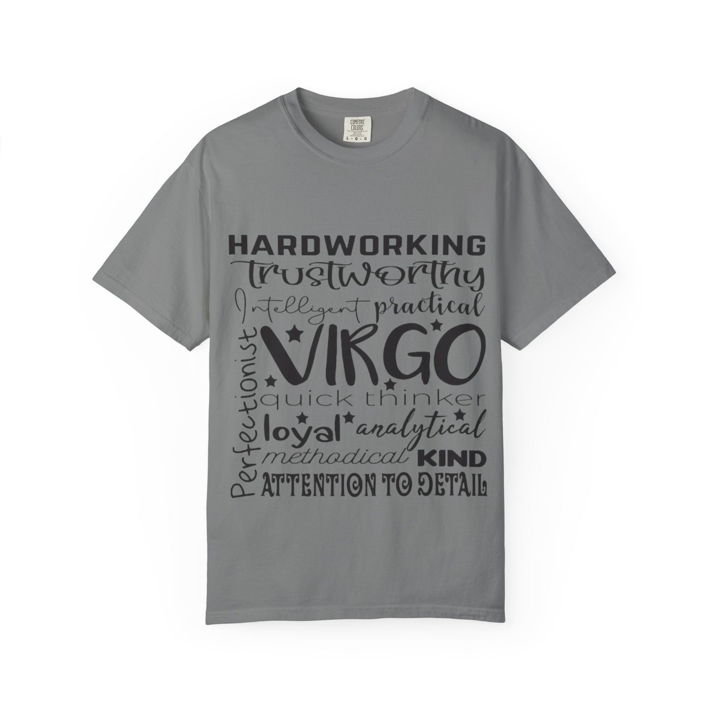 Virgo Traits Unisex Garment-Dyed T-Shirt - Astrology Zodiac Sign Tee