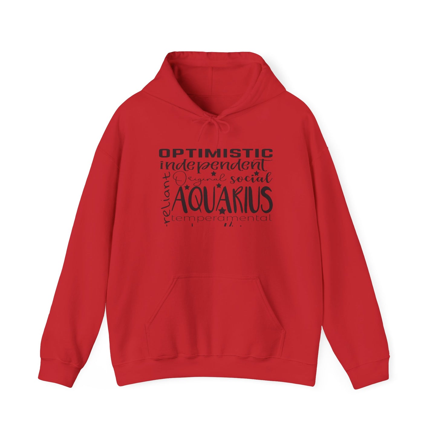 Aquarius Zodiac Hoodie - Optimistic & Independent Sweatshirt