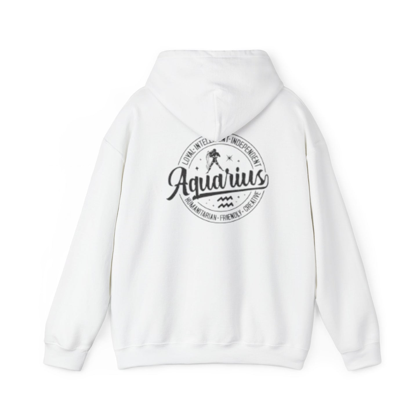 Aquarius Zodiac Hoodie - Optimistic & Independent Sweatshirt