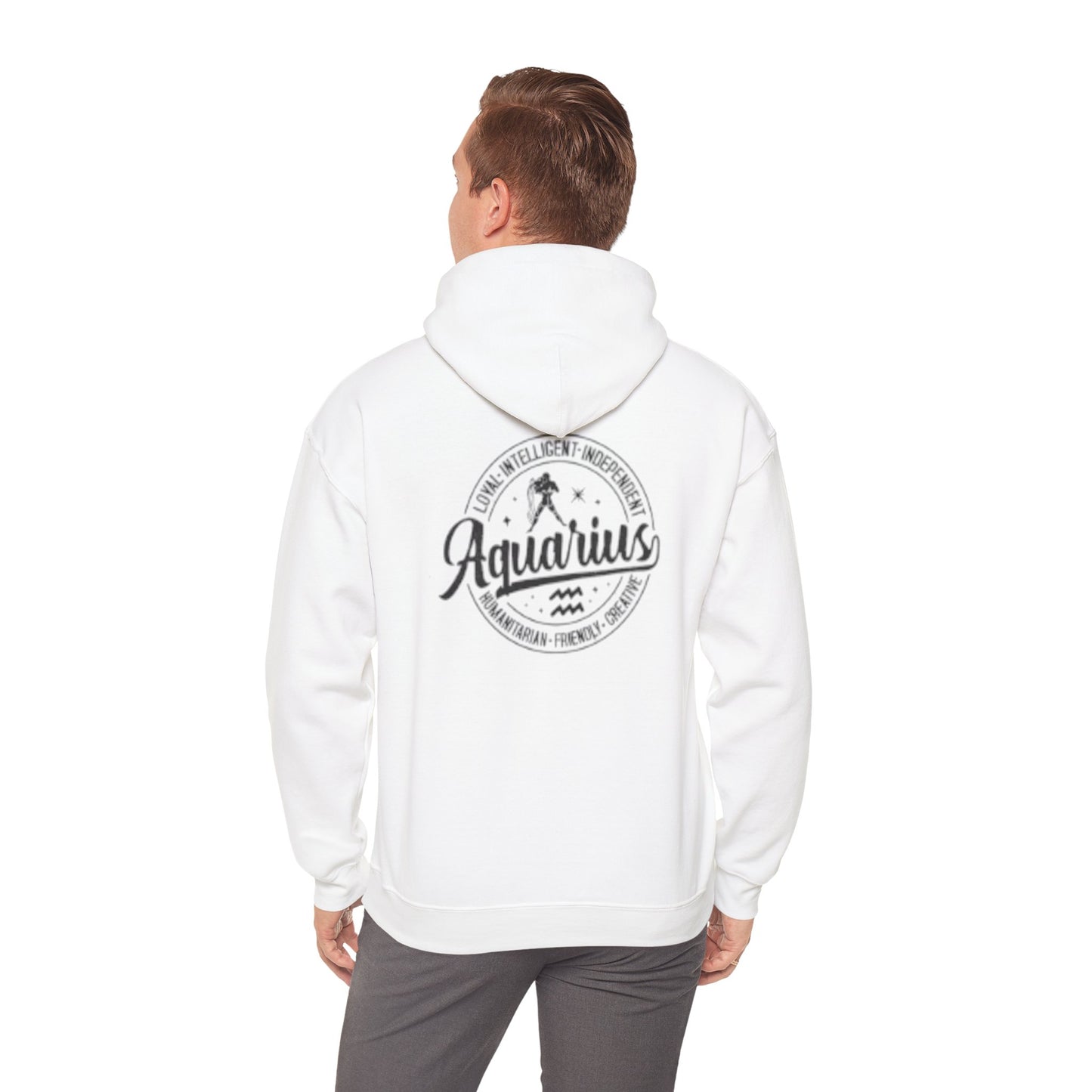 Aquarius Zodiac Hoodie - Optimistic & Independent Sweatshirt