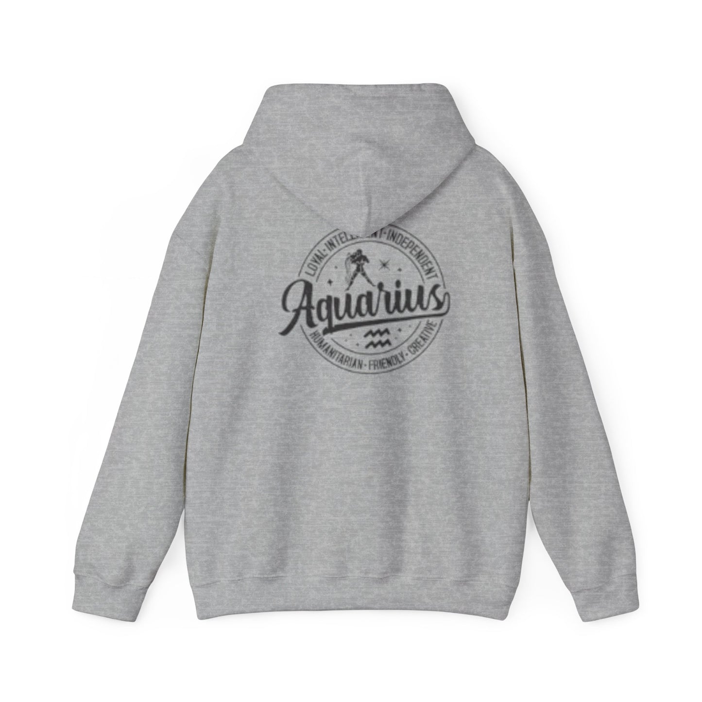 Aquarius Zodiac Hoodie - Optimistic & Independent Sweatshirt