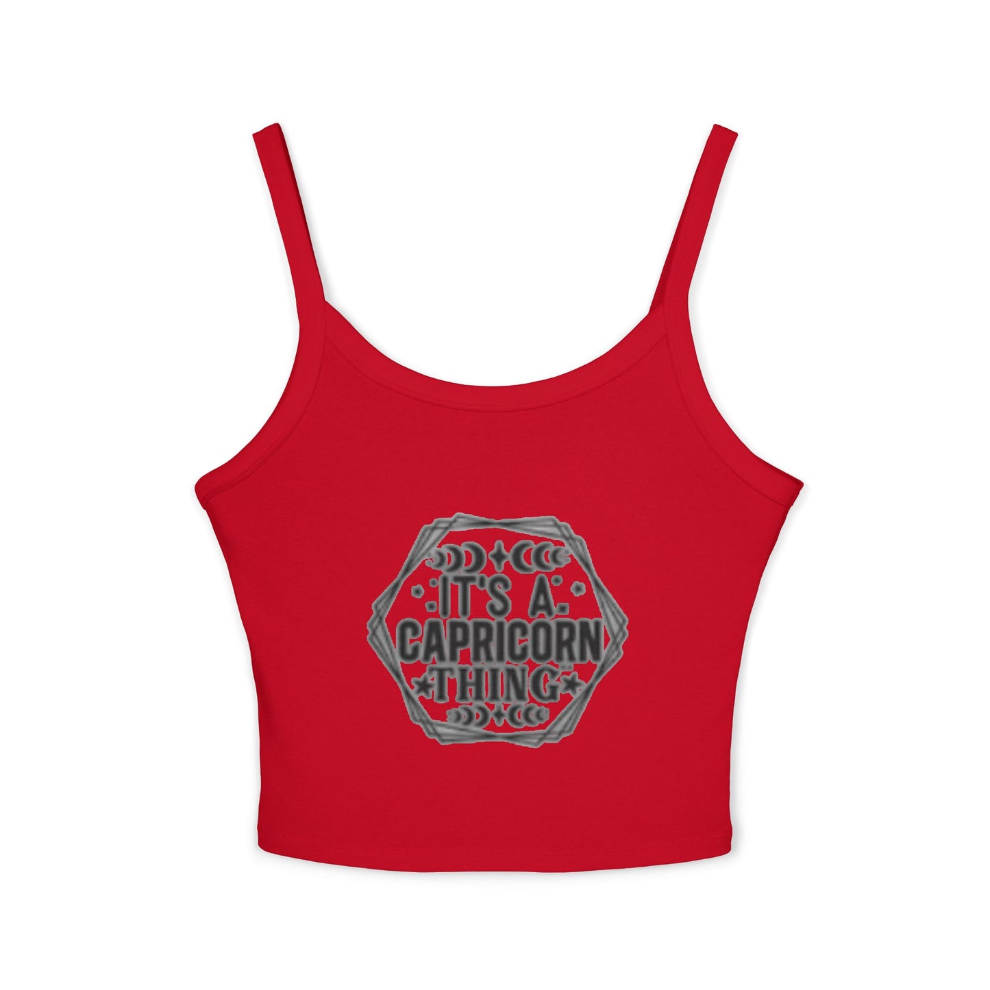 Capricorn Zodiac Spaghetti Strap Tank Top - It's a Capricorn Thing