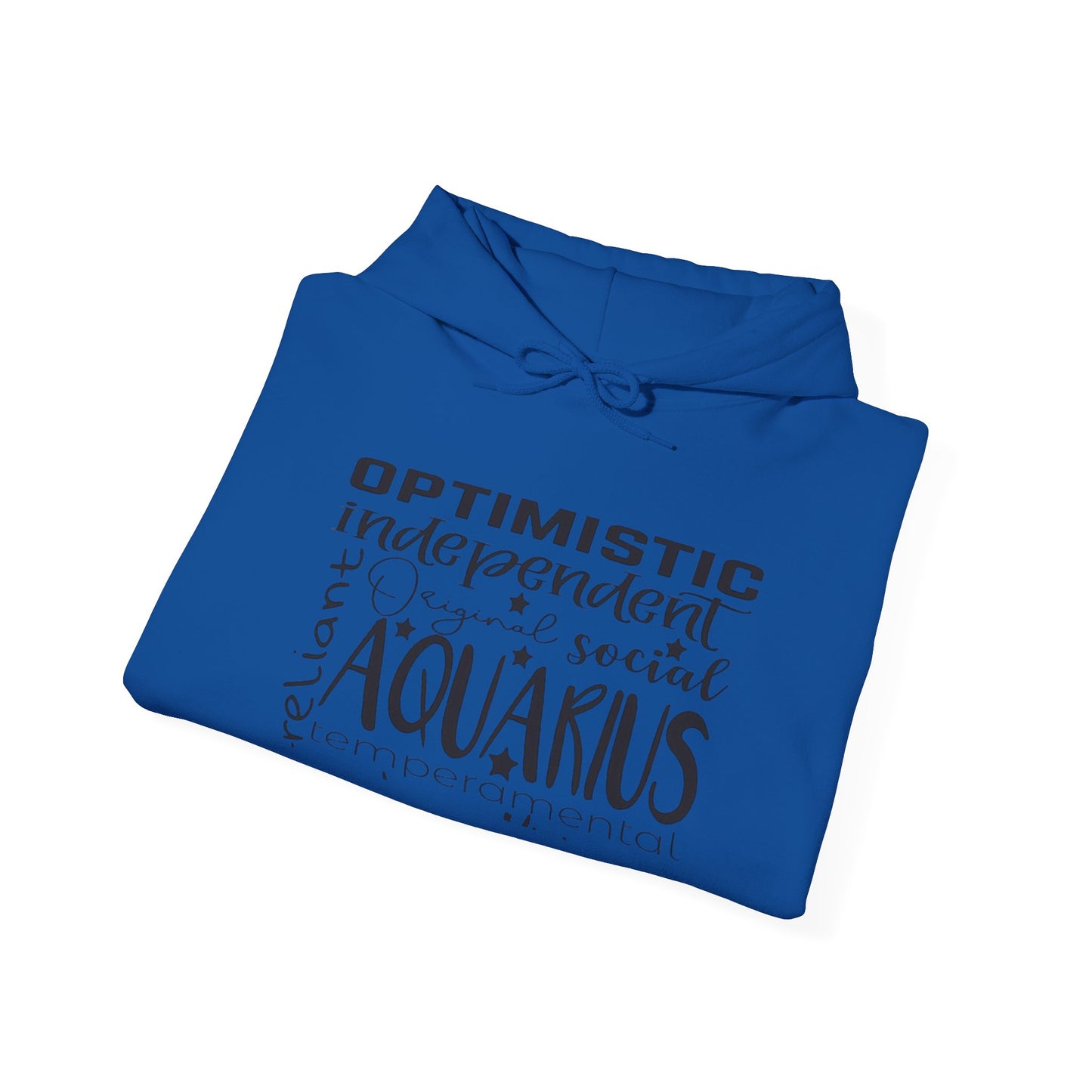 Aquarius Zodiac Hoodie - Optimistic & Independent Sweatshirt