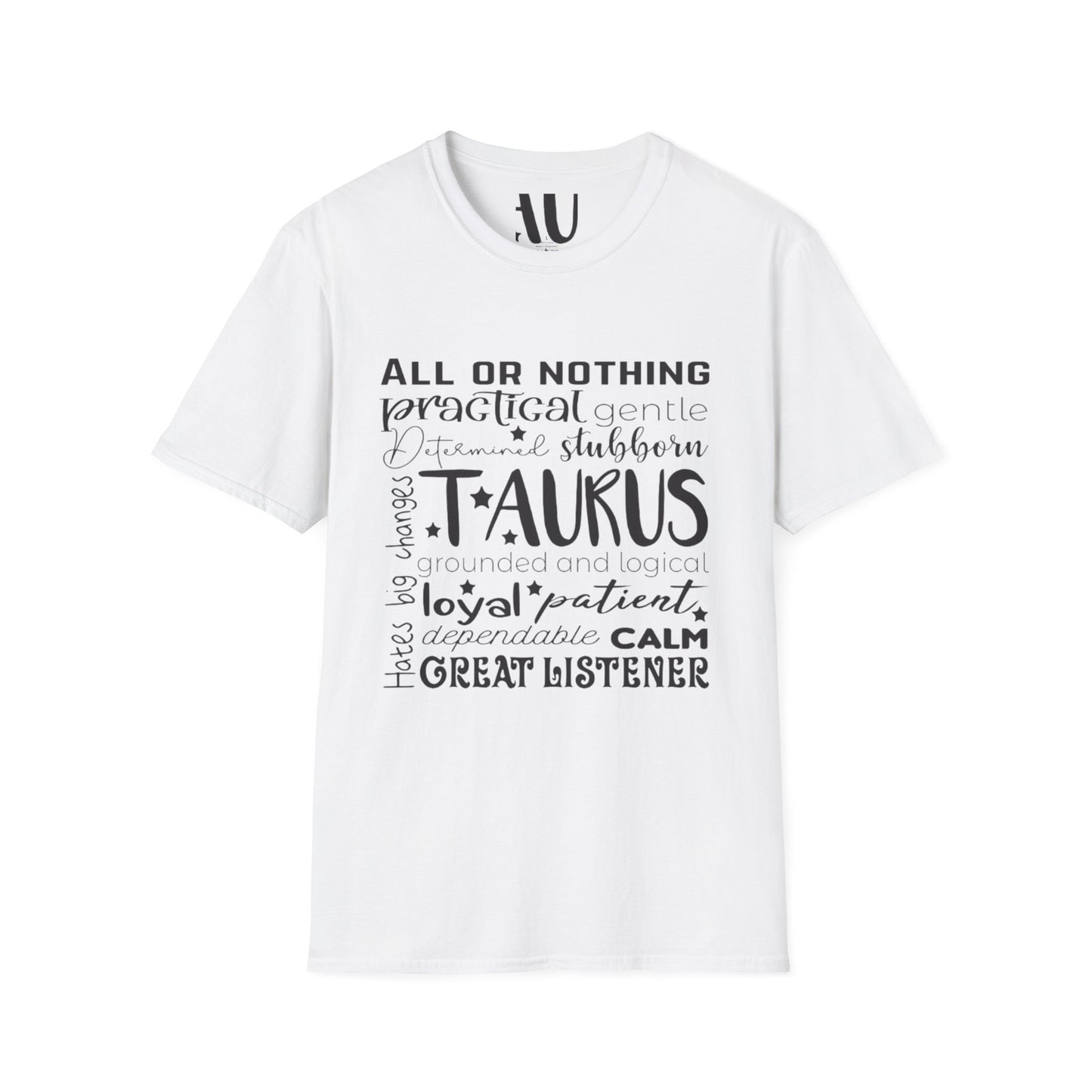 Taurus Horoscope T-Shirt - All or Nothing Zodiac Tee for Astrology Lovers