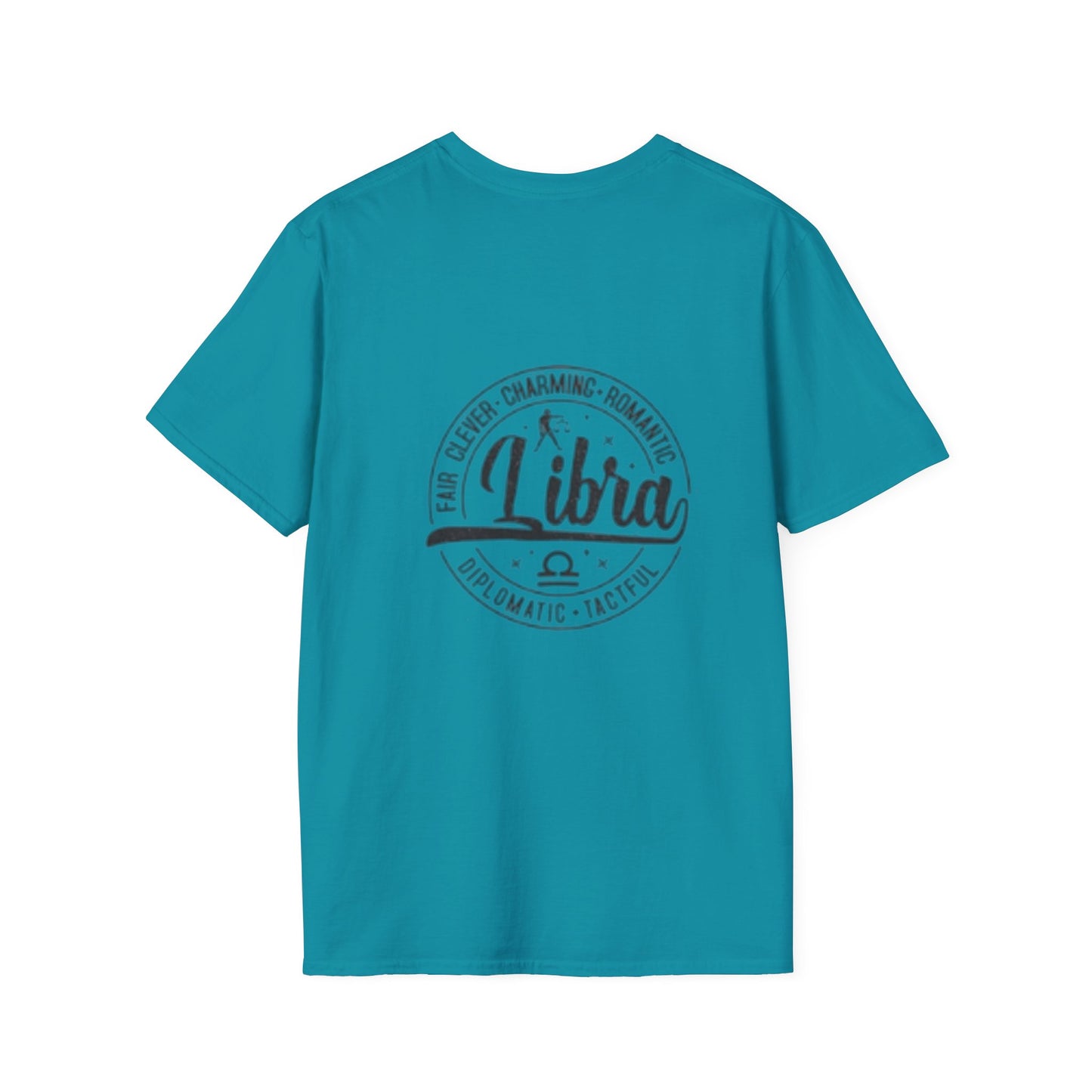 Libra Zodiac Unisex Softstyle T-Shirt - Charming & Romantic Astrology Shirt