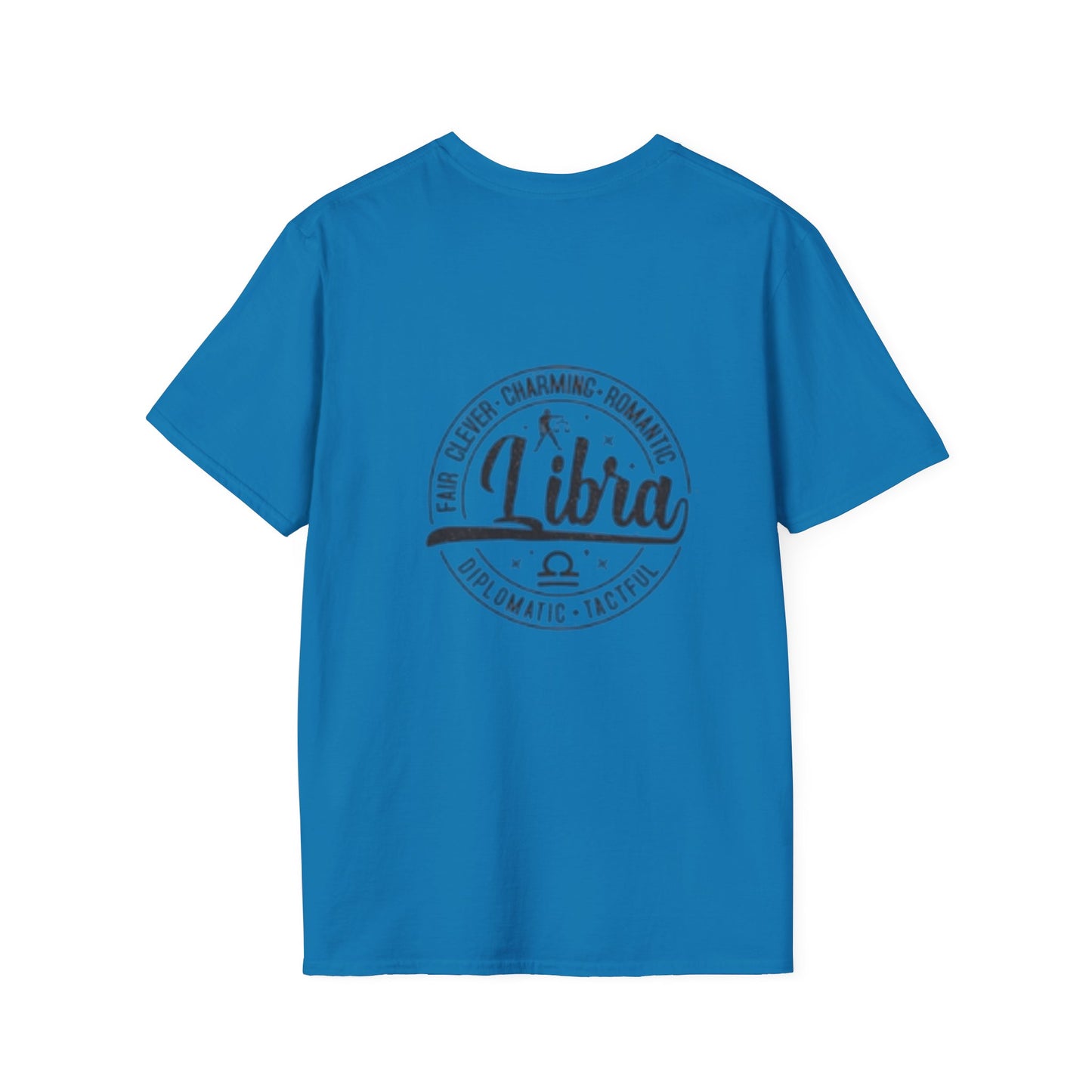 Libra Zodiac Unisex Softstyle T-Shirt - Charming & Romantic Astrology Shirt