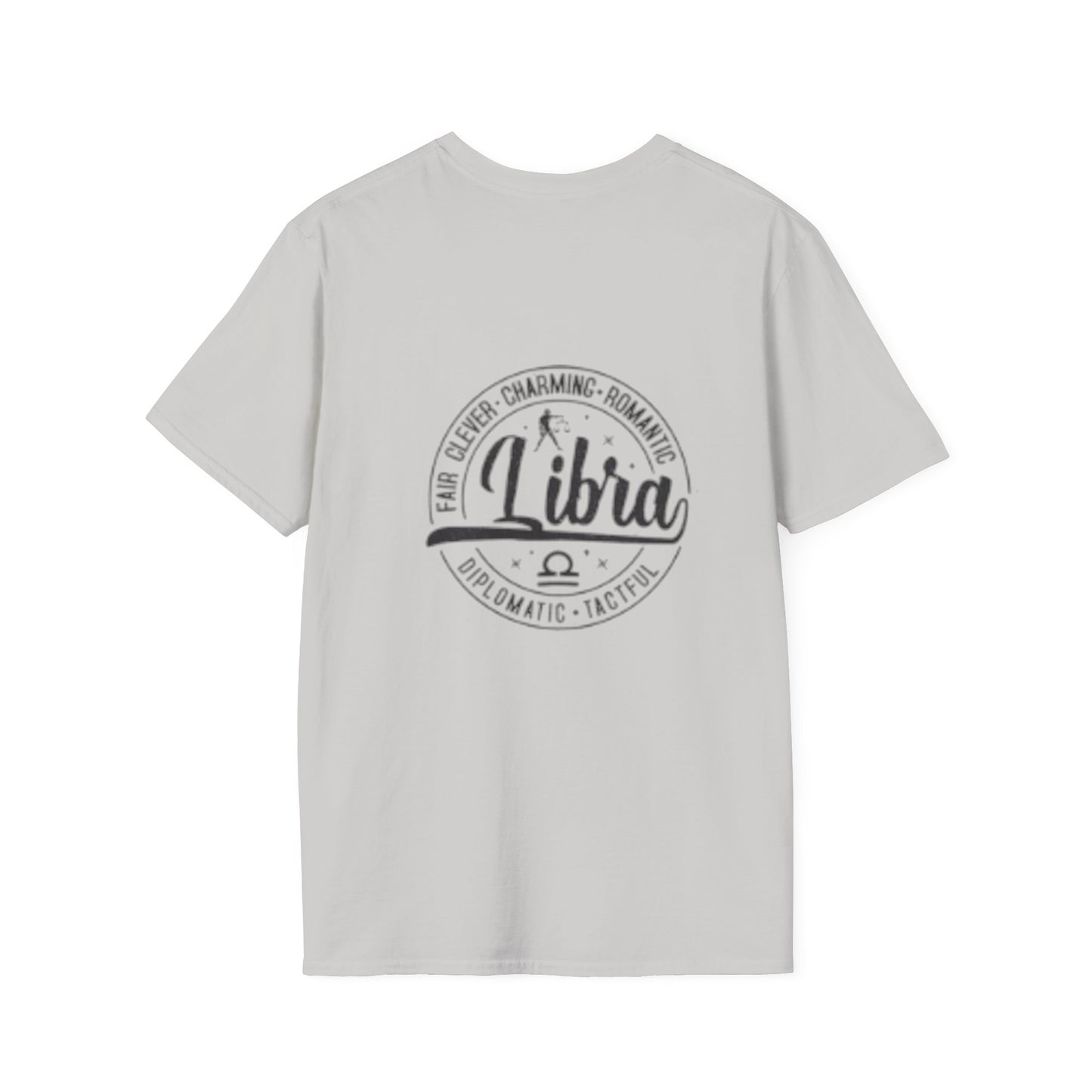 Libra Zodiac Unisex Softstyle T-Shirt - Charming & Romantic Astrology Shirt