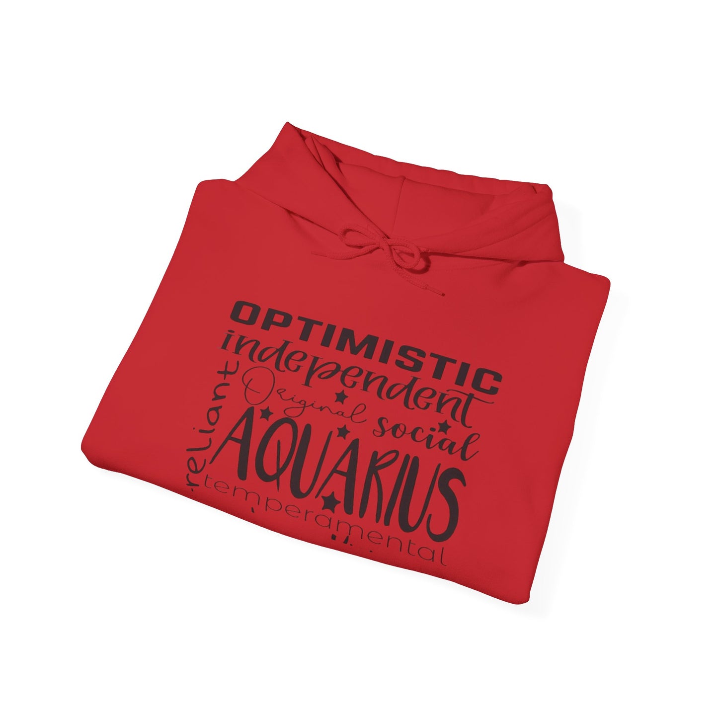 Aquarius Zodiac Hoodie - Optimistic & Independent Sweatshirt