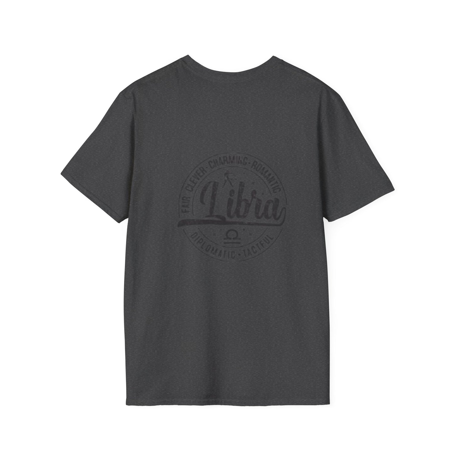 Libra Zodiac Unisex Softstyle T-Shirt - Charming & Romantic Astrology Shirt