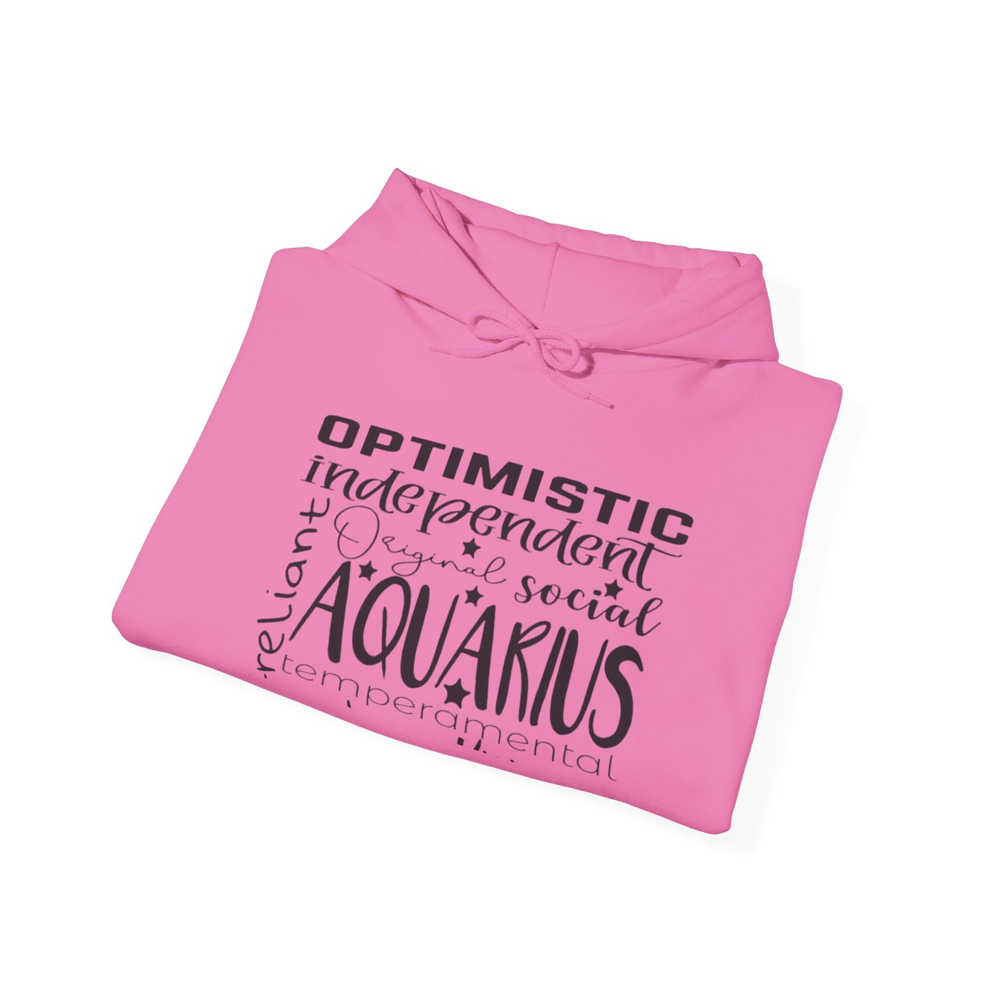 Aquarius Zodiac Hoodie - Optimistic & Independent Sweatshirt