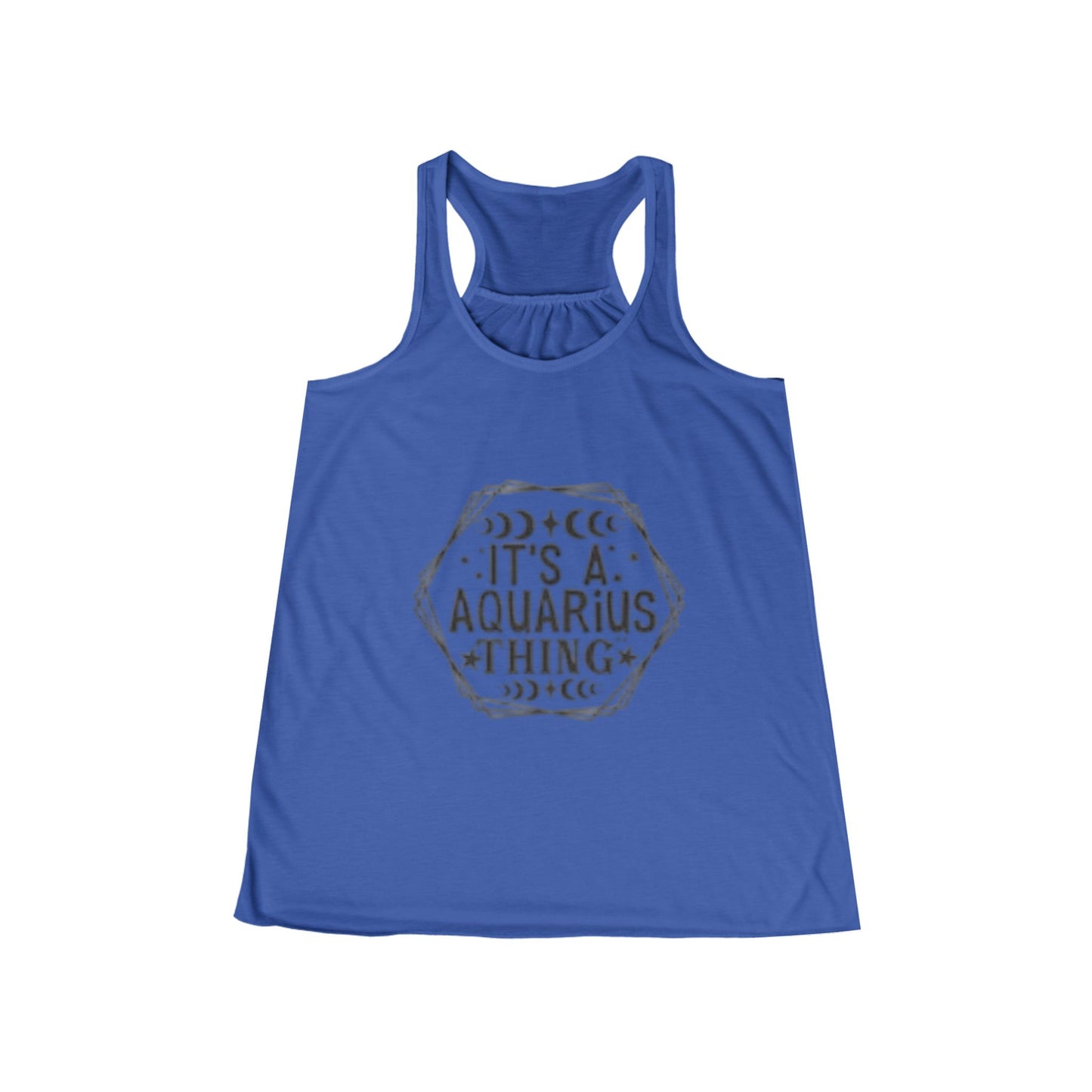 Aquarius Zodiac Flowy Tank Top for Women - Astrology Gift