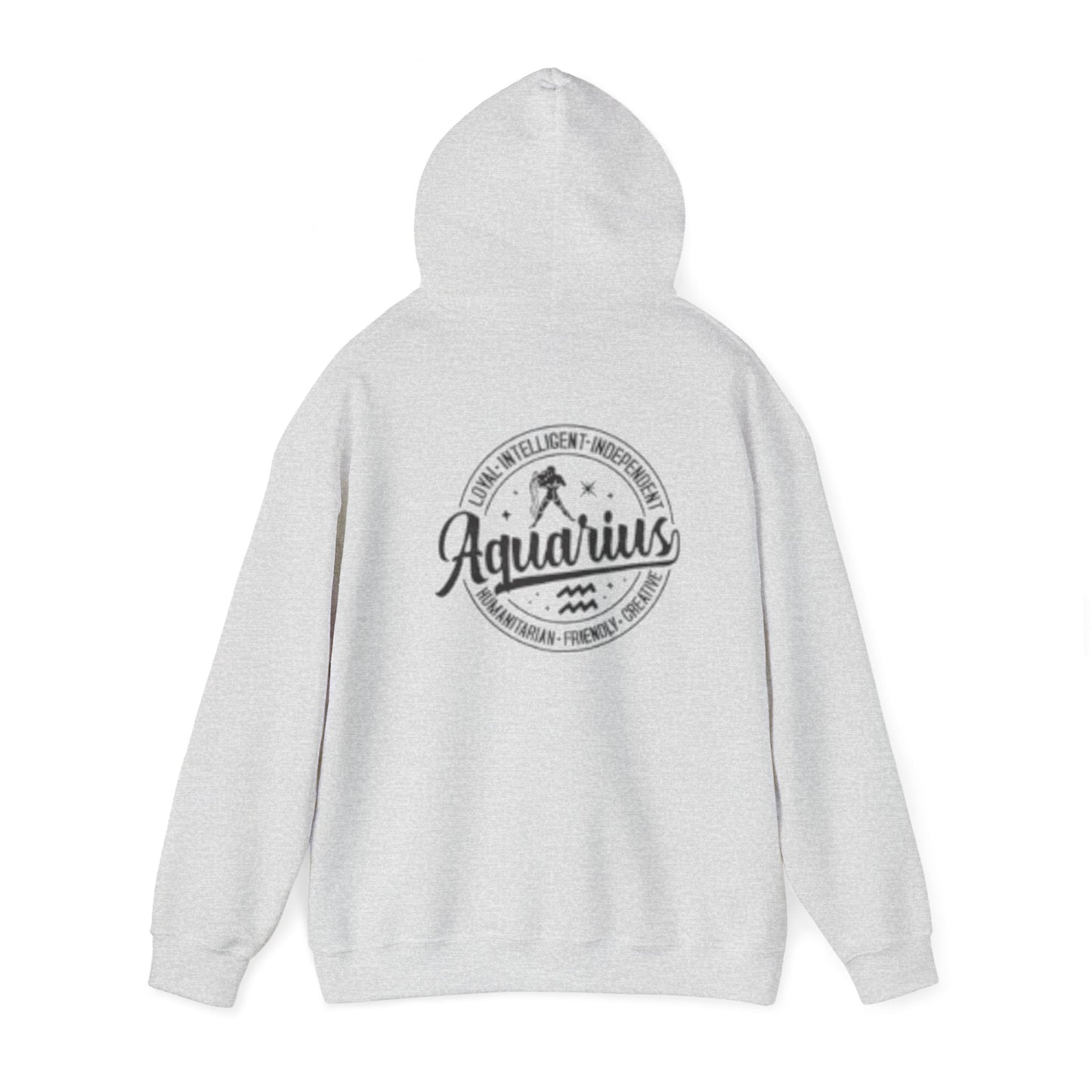 Aquarius Zodiac Hoodie - Optimistic & Independent Sweatshirt