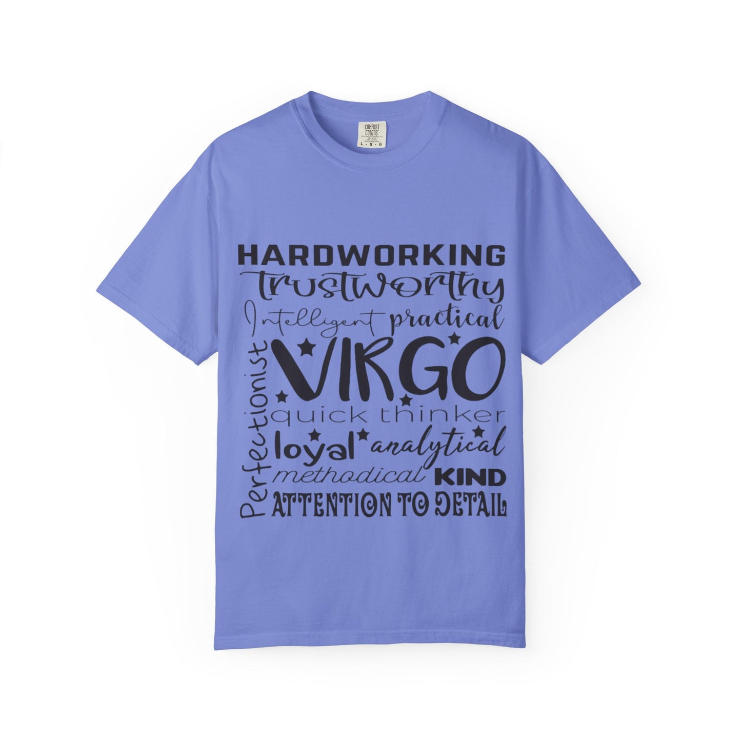 Virgo Traits Unisex Garment-Dyed T-Shirt - Astrology Zodiac Sign Tee