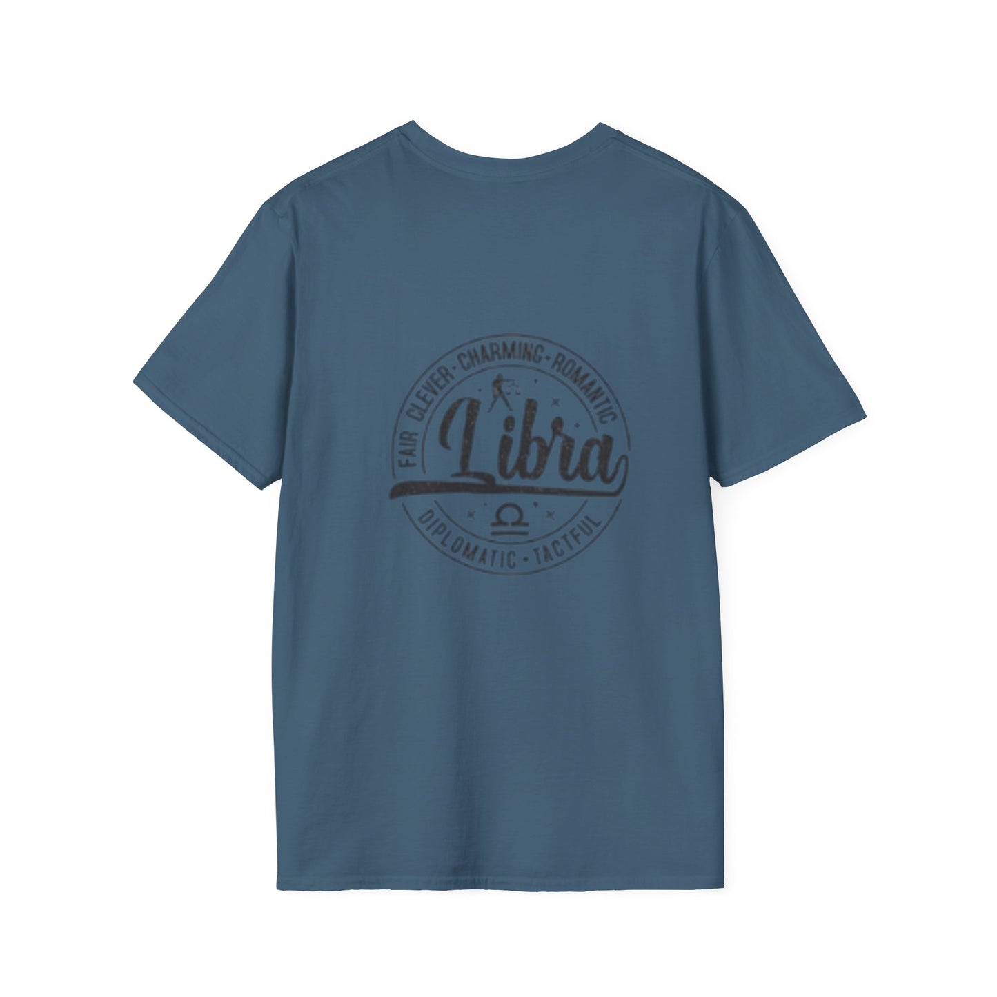 Libra Zodiac Unisex Softstyle T-Shirt - Charming & Romantic Astrology Shirt