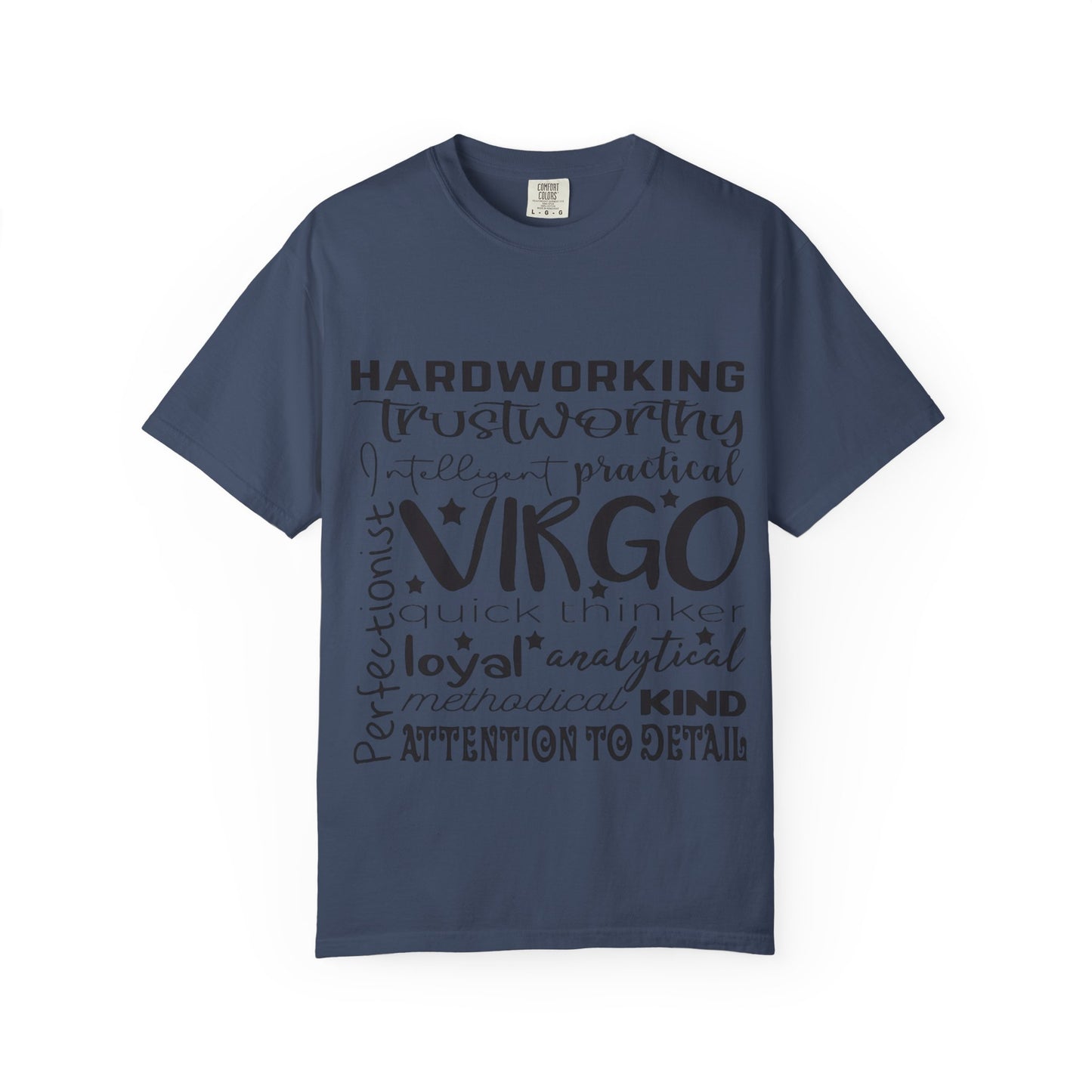 Virgo Traits Unisex Garment-Dyed T-Shirt - Astrology Zodiac Sign Tee