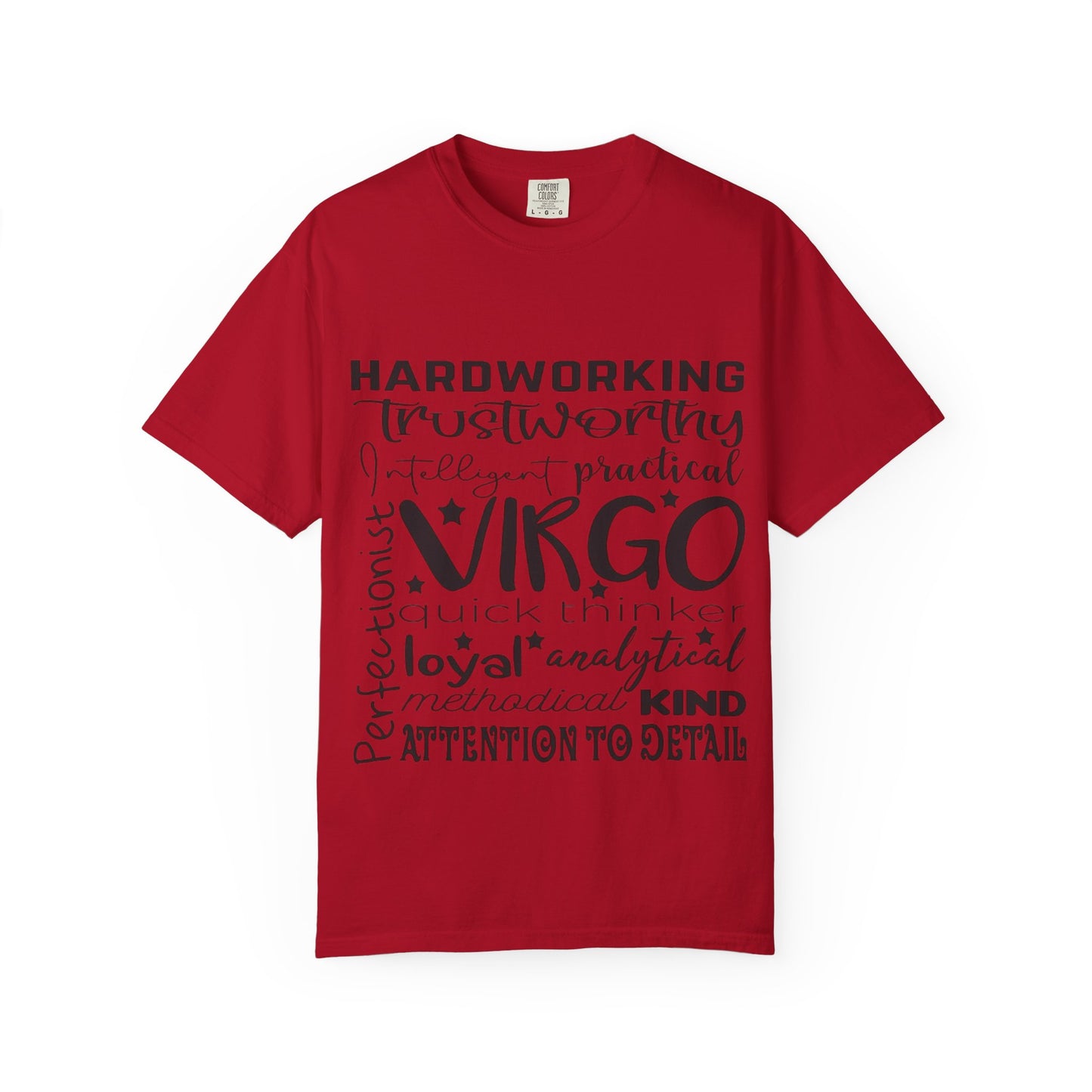 Virgo Traits Unisex Garment-Dyed T-Shirt - Astrology Zodiac Sign Tee