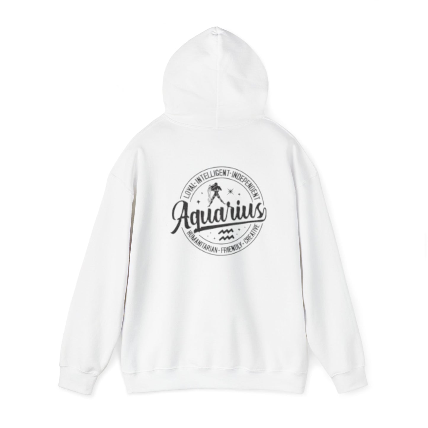 Aquarius Zodiac Hoodie - Optimistic & Independent Sweatshirt