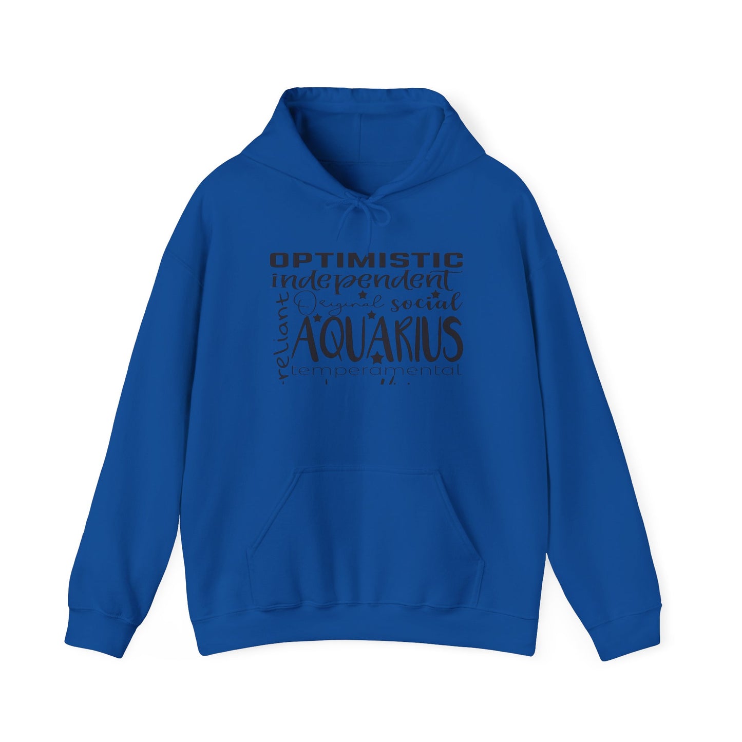 Aquarius Zodiac Hoodie - Optimistic & Independent Sweatshirt