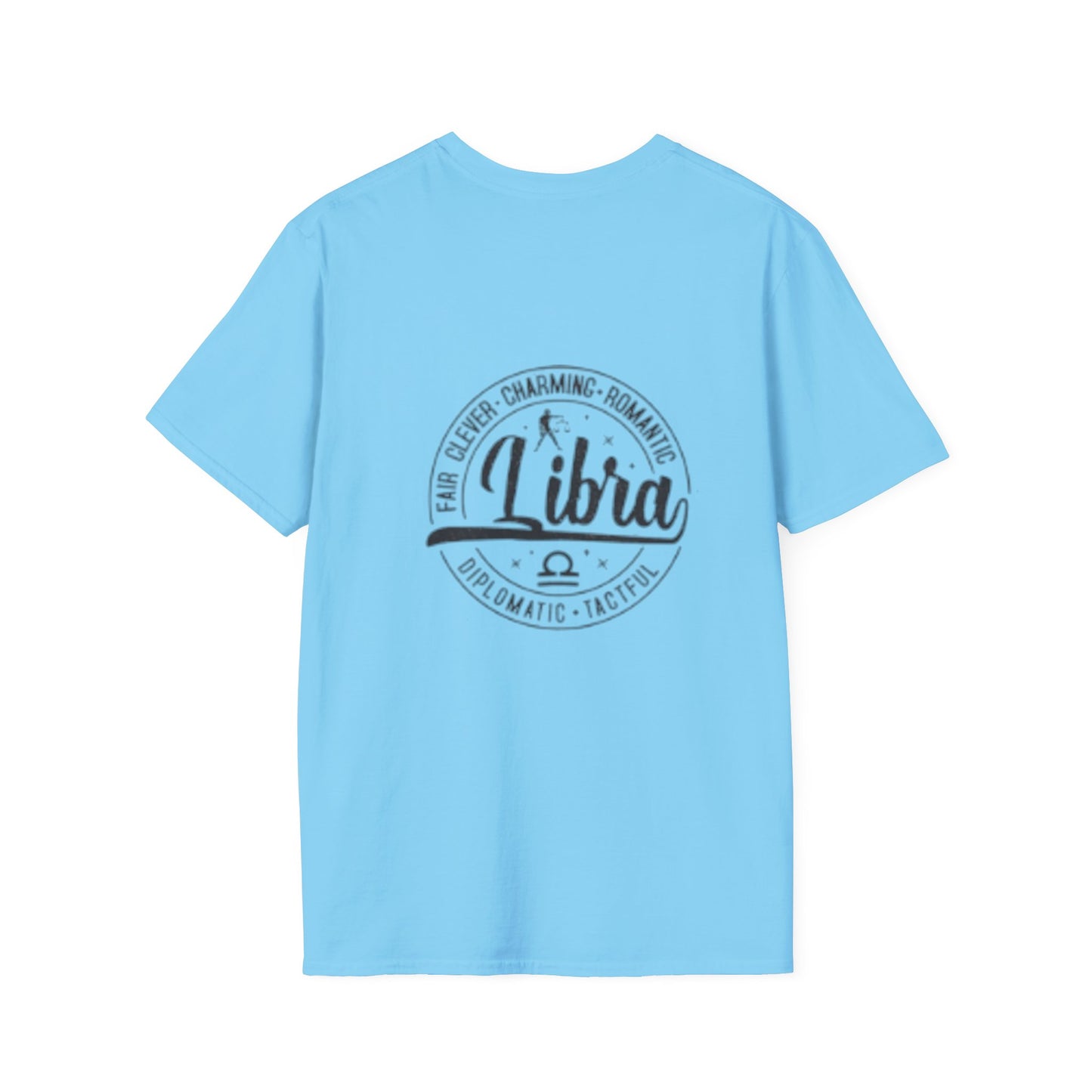 Libra Zodiac Unisex Softstyle T-Shirt - Charming & Romantic Astrology Shirt