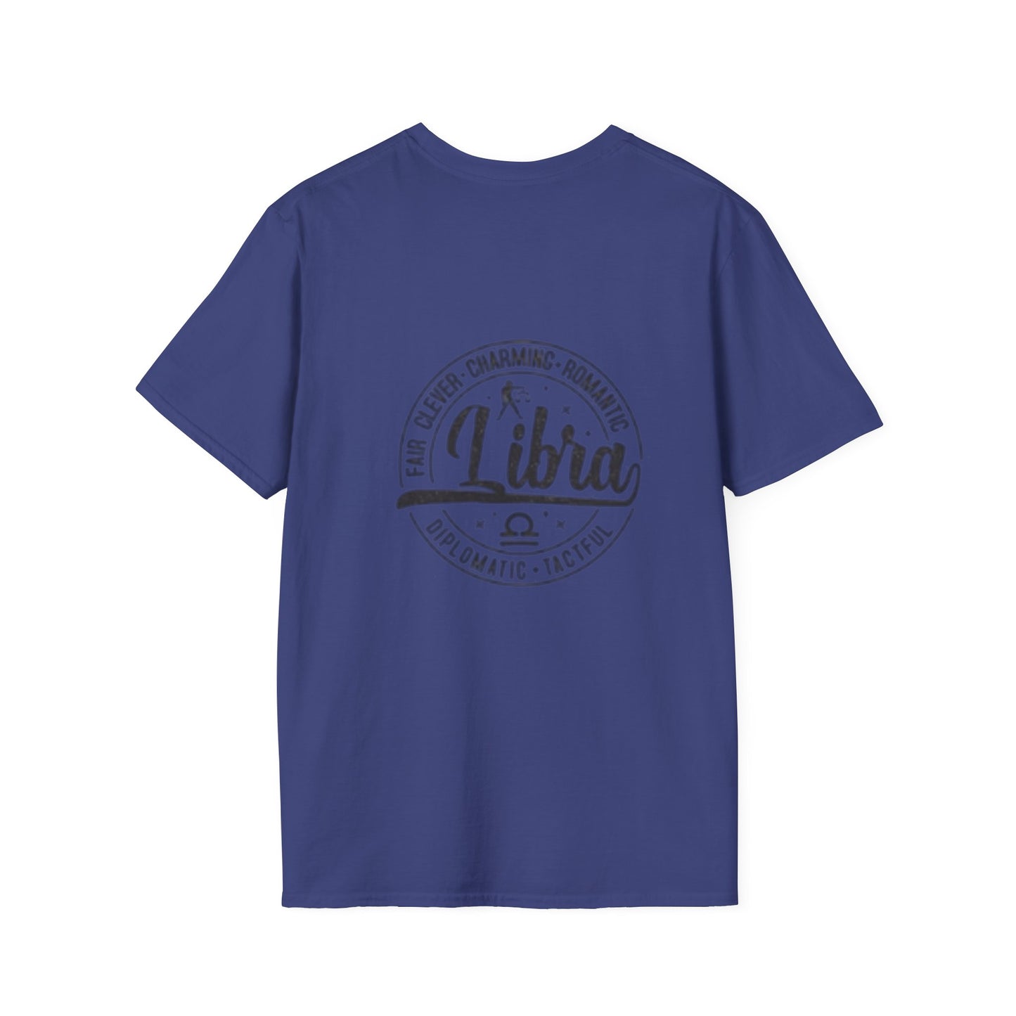 Libra Zodiac Unisex Softstyle T-Shirt - Charming & Romantic Astrology Shirt