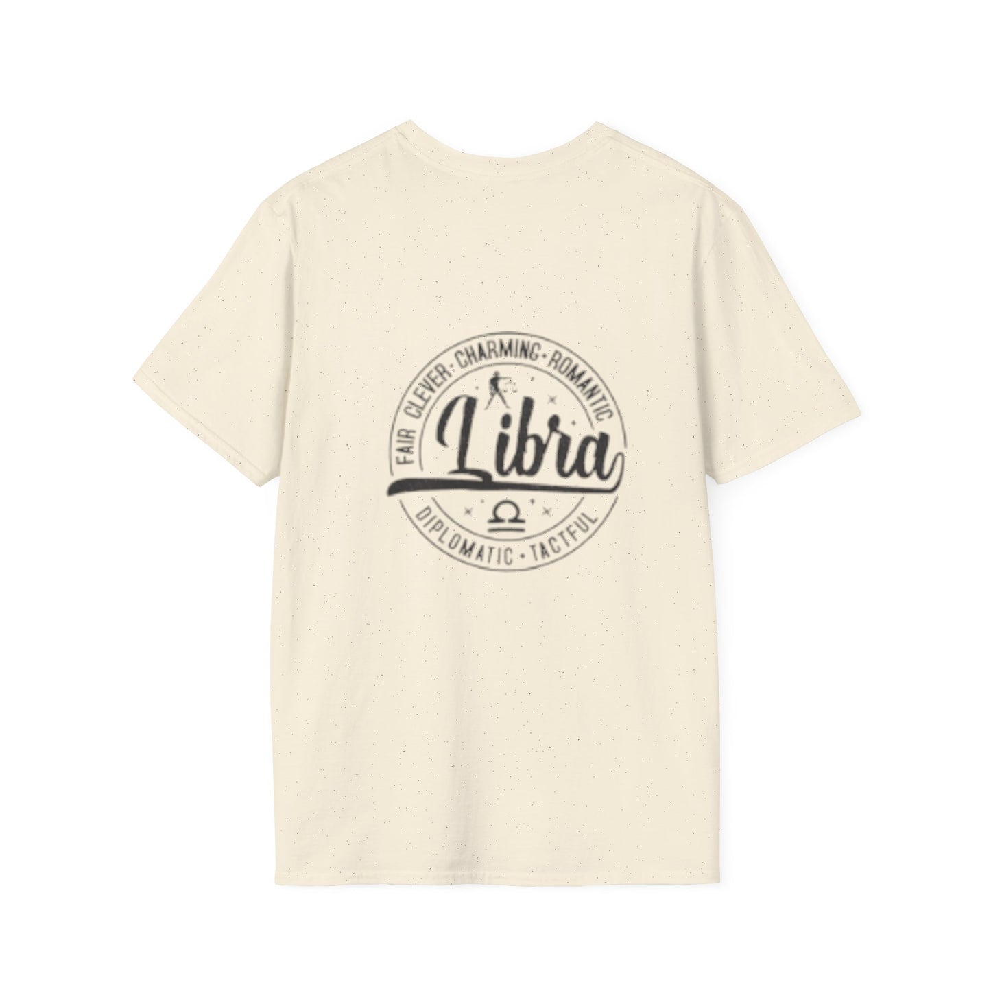 Libra Zodiac Unisex Softstyle T-Shirt - Charming & Romantic Astrology Shirt