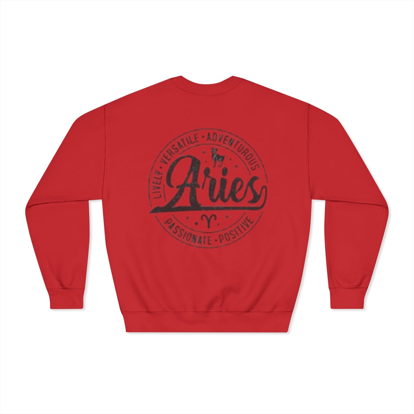 Adventurous Aries Sweatshirt | Cozy Zodiac Crewneck for Bold Spirits | Gift for Astrology Lovers, Birthday Present, Everyday Comfort