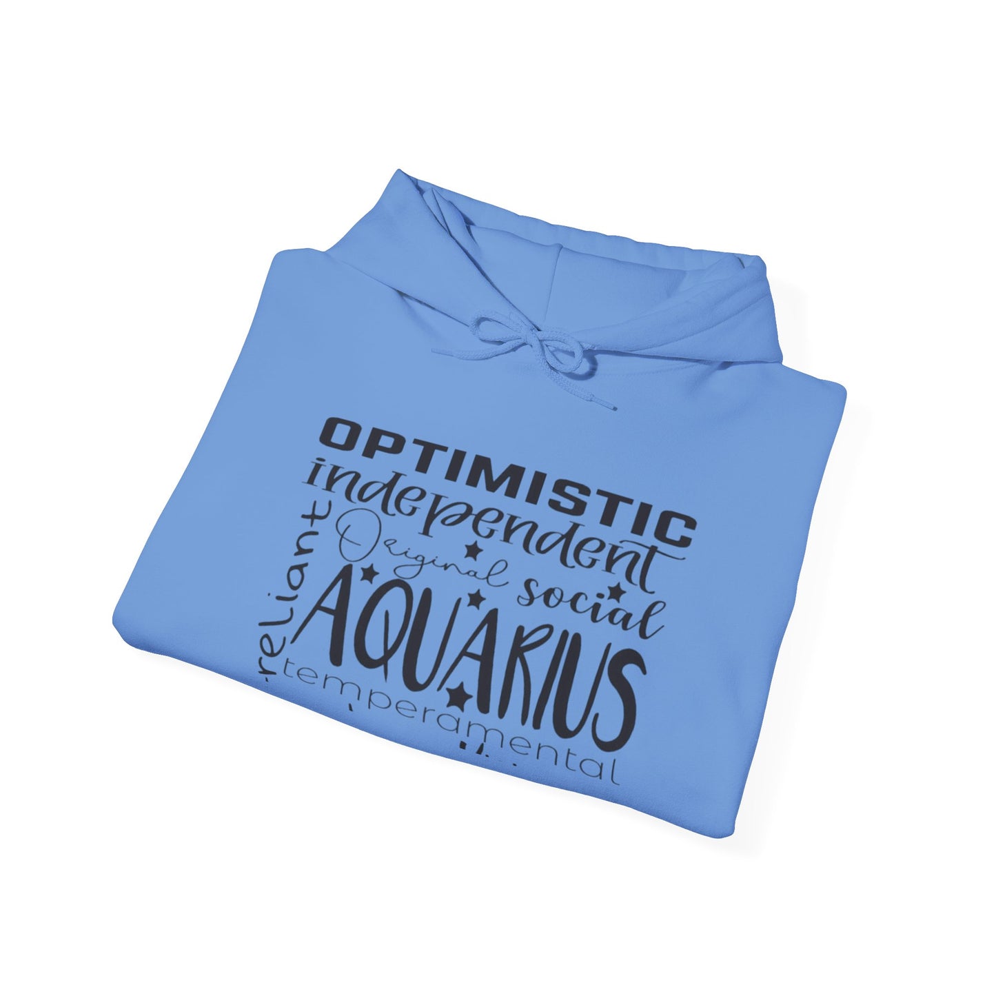 Aquarius Zodiac Hoodie - Optimistic & Independent Sweatshirt