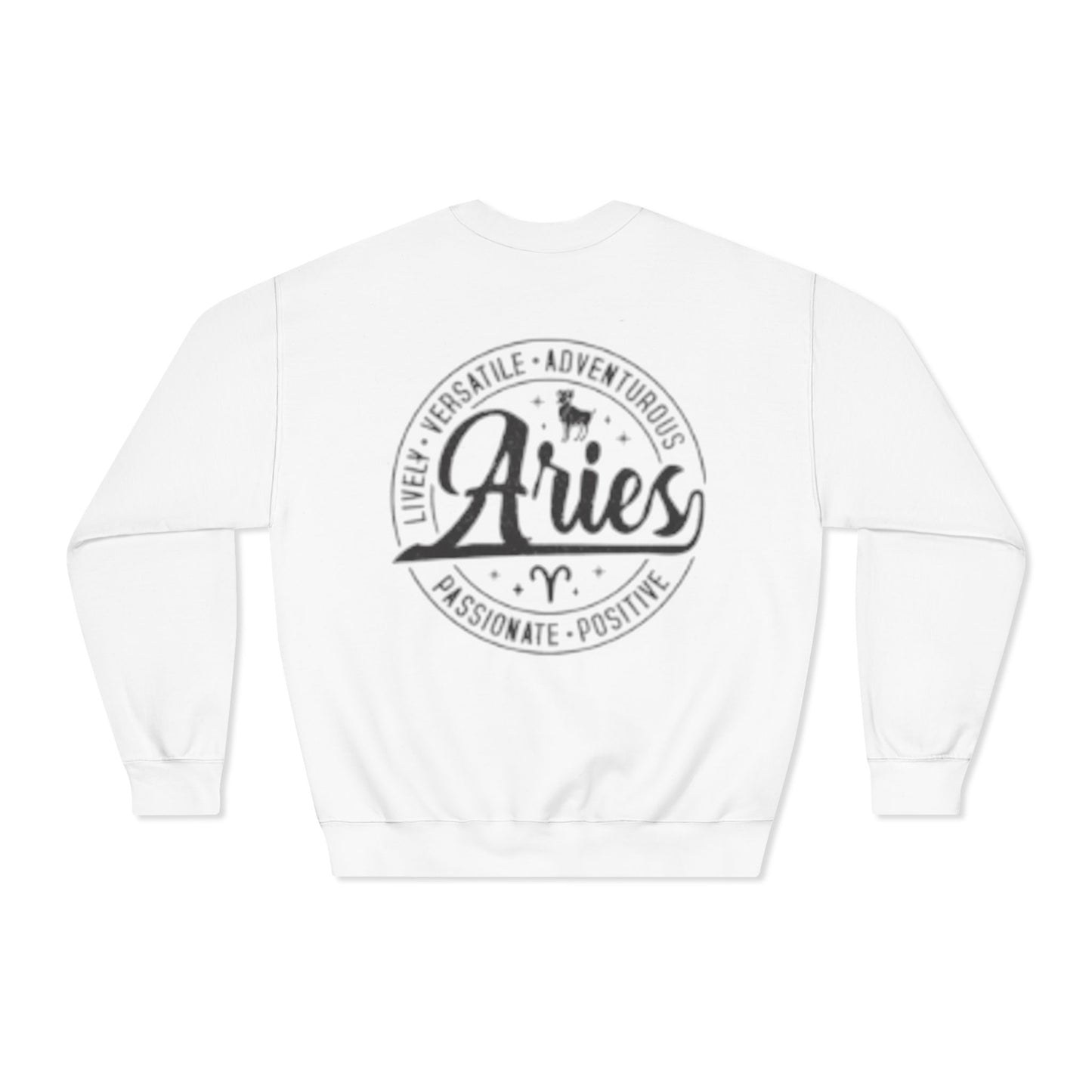 Adventurous Aries Sweatshirt | Cozy Zodiac Crewneck for Bold Spirits | Gift for Astrology Lovers, Birthday Present, Everyday Comfort
