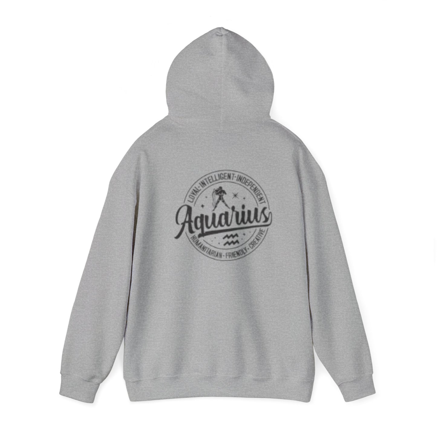 Aquarius Zodiac Hoodie - Optimistic & Independent Sweatshirt
